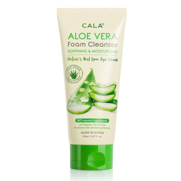 Espuma Facial Limpiadora Aloe Vera