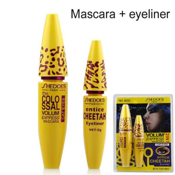 Mascara De Pestañas + Delineador