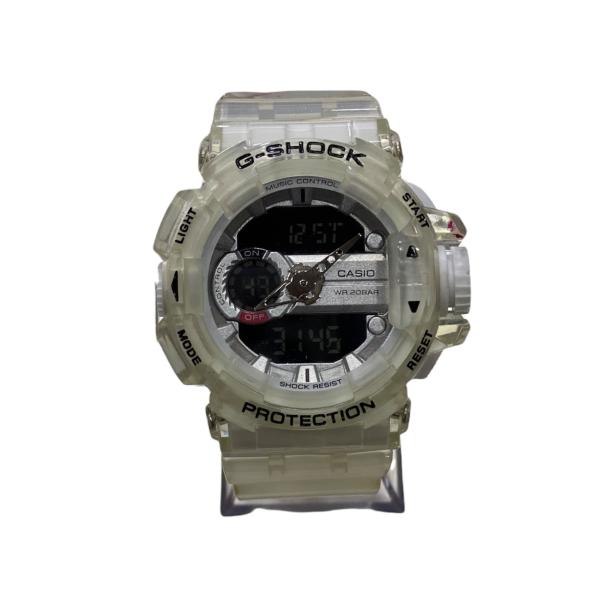 Reloj Casio Gshock Doble H  Transparente