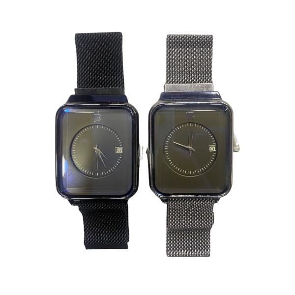 Reloj Manzana Banda Metal