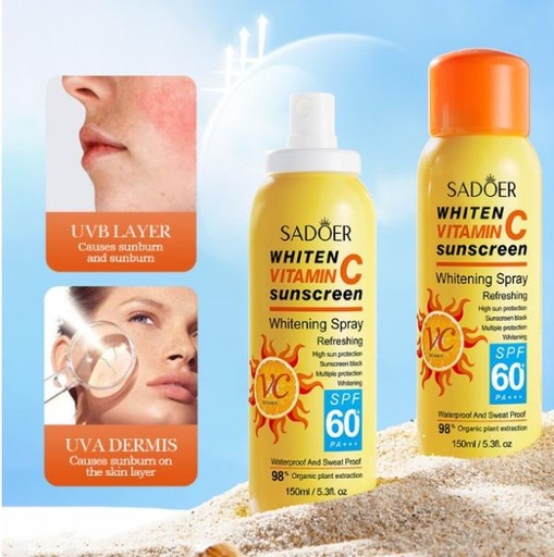 [372283] Bloqueador en Spray vitamina C 60spf